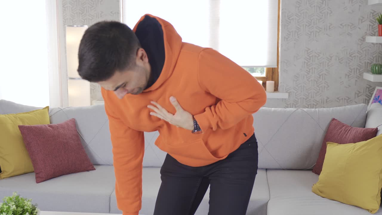 심장마비. 가 ⁇  아픈 남자.