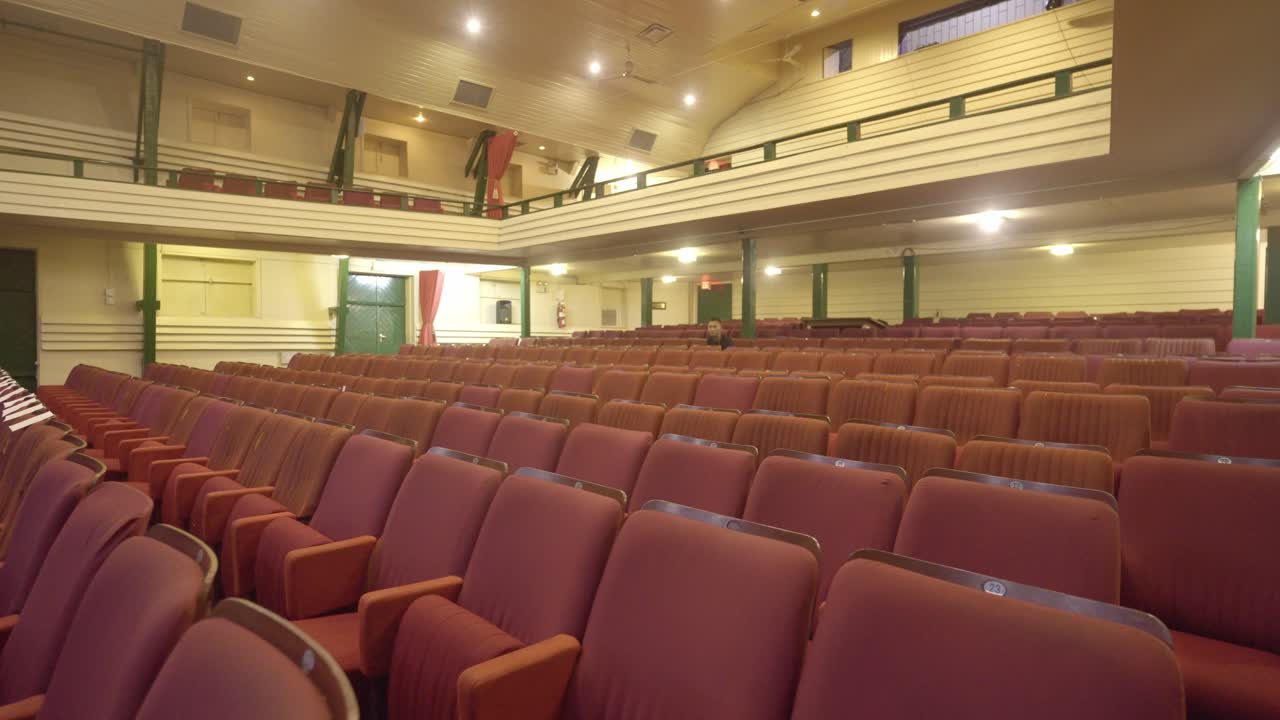 Empty Vintage Theater Auditorium