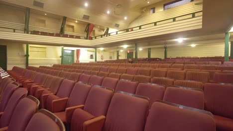empty vintage theater auditorium