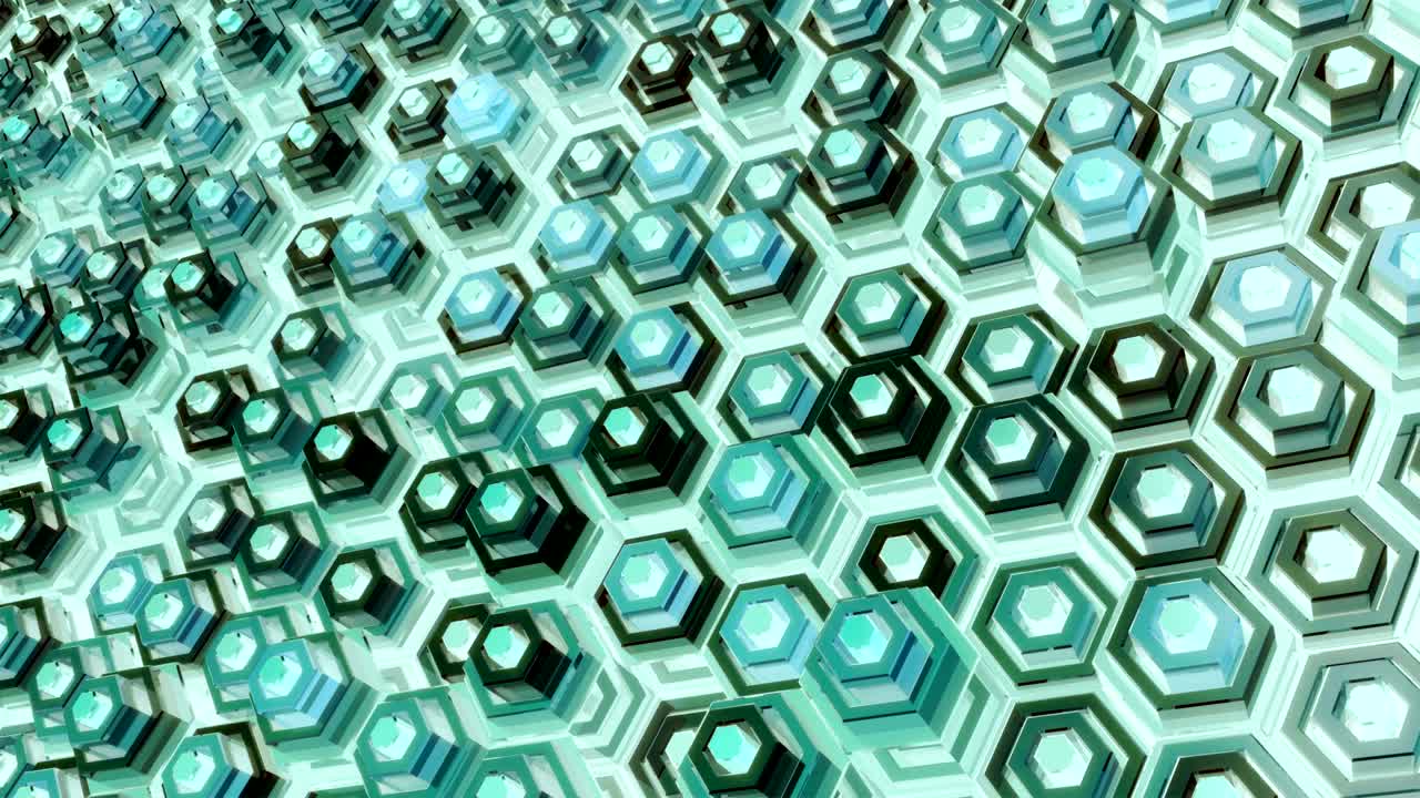 반이는 육각형 표면으로 인 추상적인 기하학적 배경