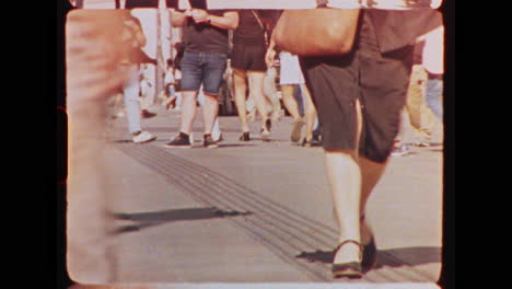 crowd on the street