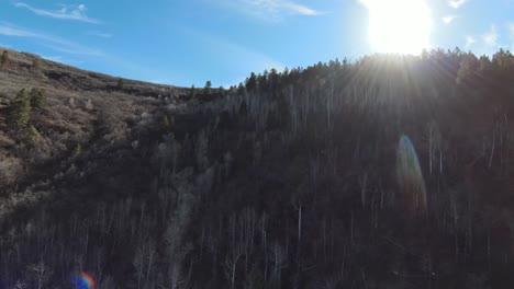 fpv going up the mountains