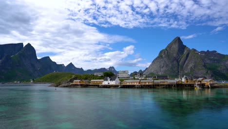 Panorama-Islas-Del-Archipiélago-De-Lofoten