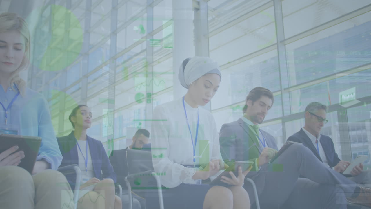 컨퍼런스에 참석한 기업인들에 대한 통계처리 활성화