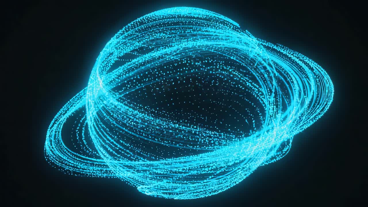 Abstract Glowing Sphere