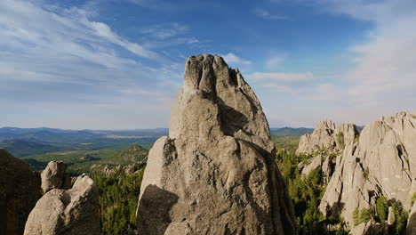 breathtaking aerial footage of layered rock formations and canyons in the western united states.