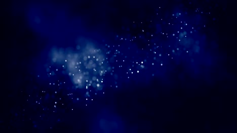 animación de fondo de partículas abstractas de 4k