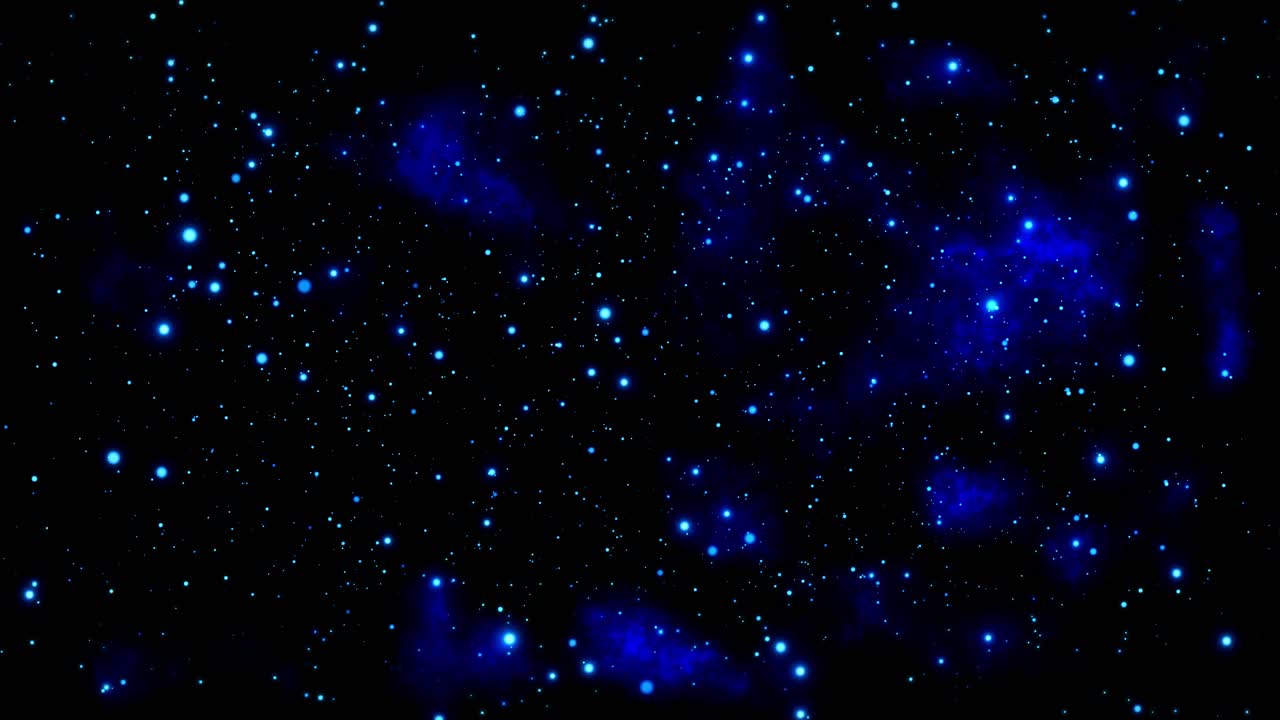 Galaxy sky twinkling light in space with slow zoom swirl shinny stars animation flight to a spiral