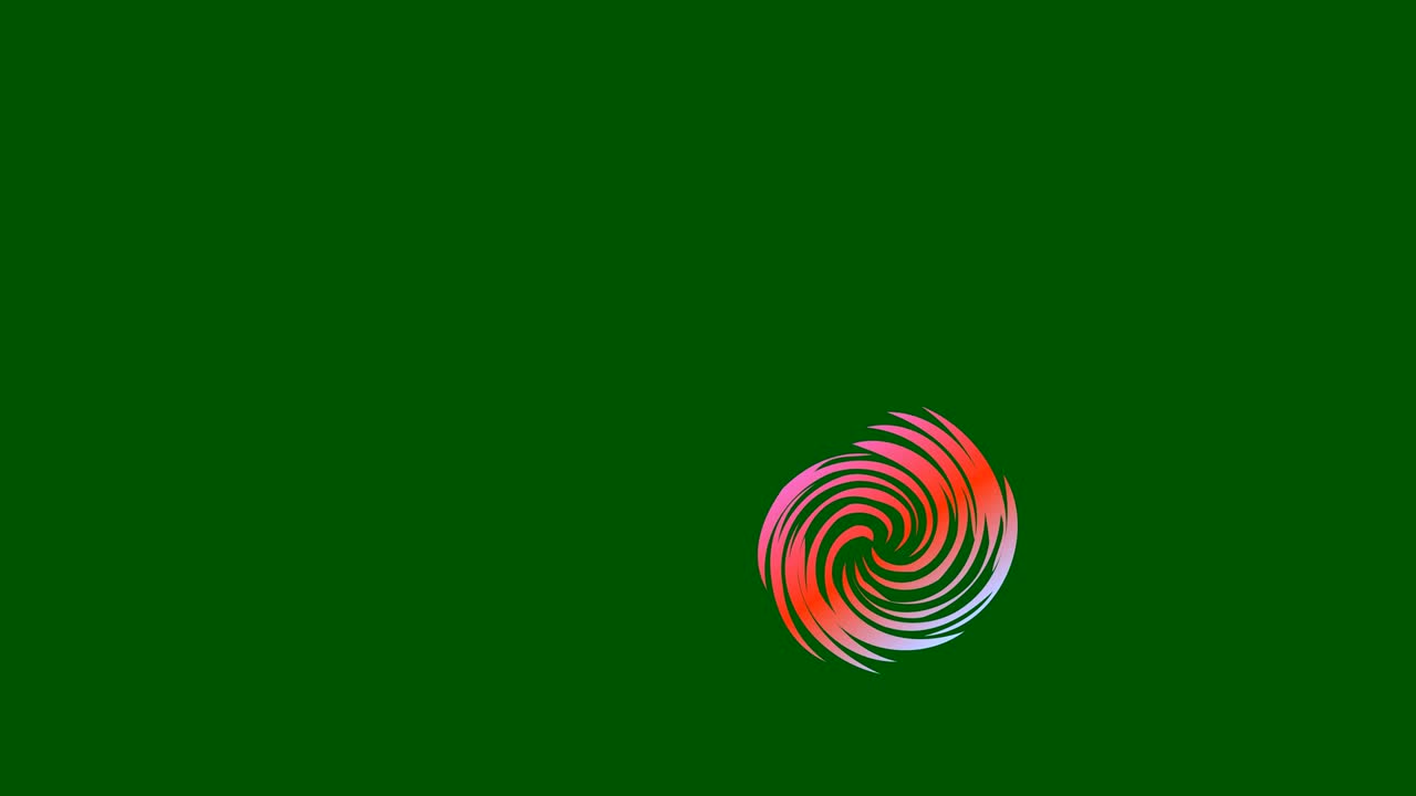 아래쪽에서 오른쪽에서 왼쪽으로 회전하는 그래픽 디자인이 색을 바니다.