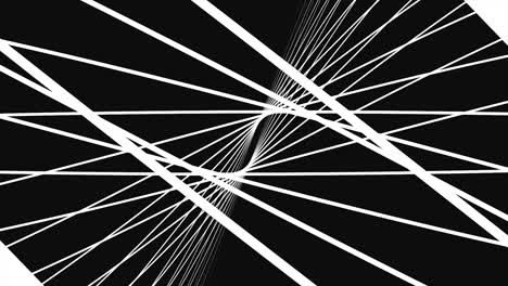 cámara moviéndose en un bucle de espacio infinito de cuadrícula 3d. fondo de movimiento de alta definición con un túnel infinito de líneas y formas coloridas girando sobre fondo negro. terreno digital infinito moviéndose hacia adelante en el aspecto retro de la vieja escuela. colorido