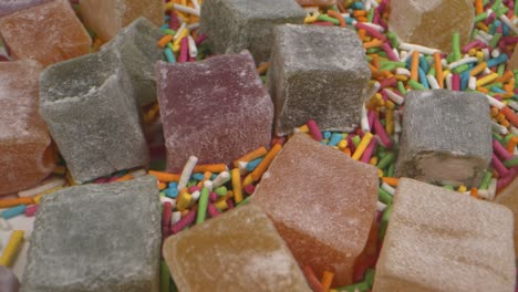 dulces y deliciosos caramelos azucarados