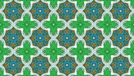 pętla tła wzoru kaleidoskopu.
