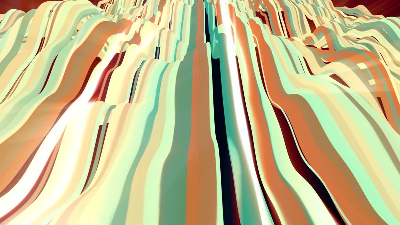 4k: 선, 곡선 및 가운 추상적인 배경 - 스 비디오