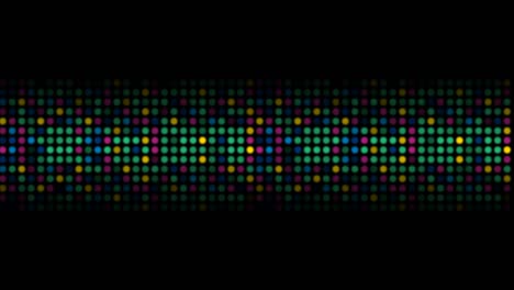 colorful abstract shiny light circles video animation