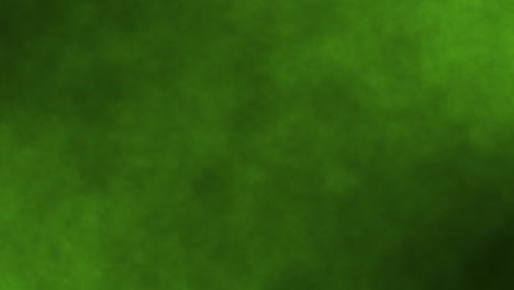 bucle de fondo de partículas verdes en rotación y explosión