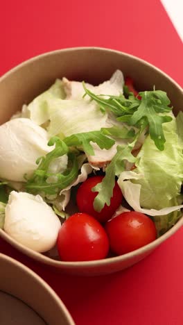 chicken salad in a bowl