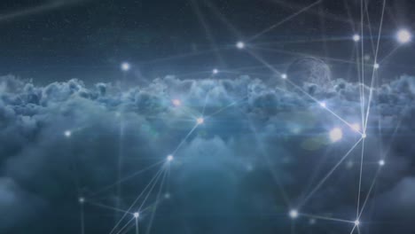 Digital composite of a blockchain network