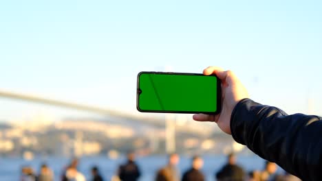Green-screen-phone