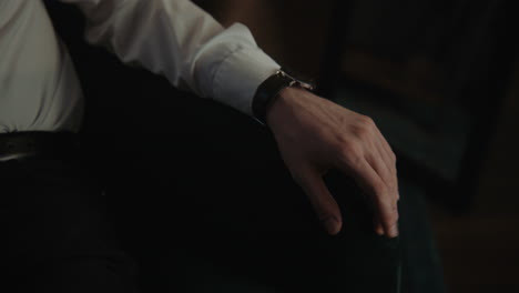 man wearing formal attire