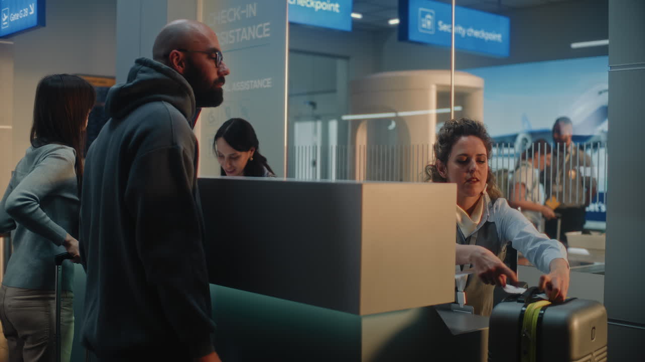 Airport Check-in Process