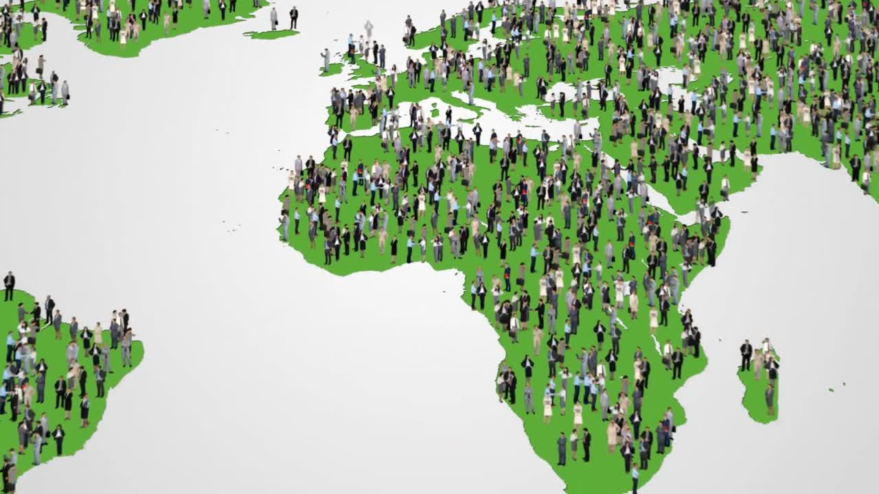 Group of business people meeting