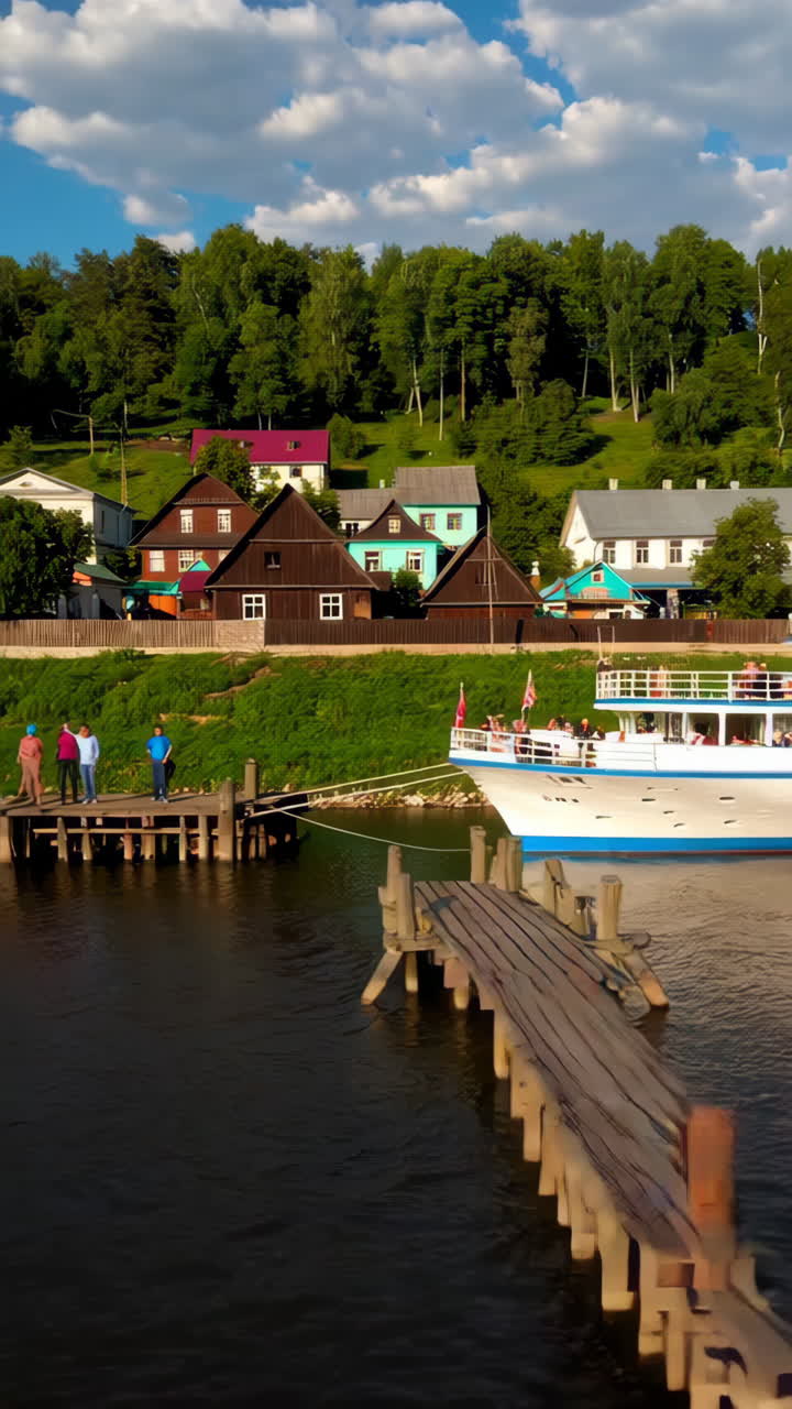 River Cruise in a Charming European Village