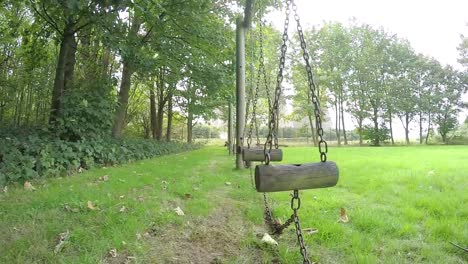 abandoned children's playground