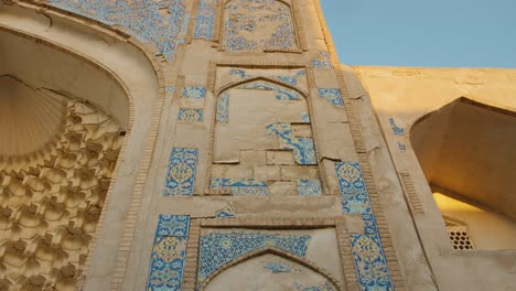 Stadt-Buchara,-Usbekistan-Abdul-Aziz-Khan-Madrassa