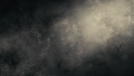 partículas oscuras diagonales y humo