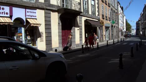 Walking-in-historic-Auvergne,-France-12