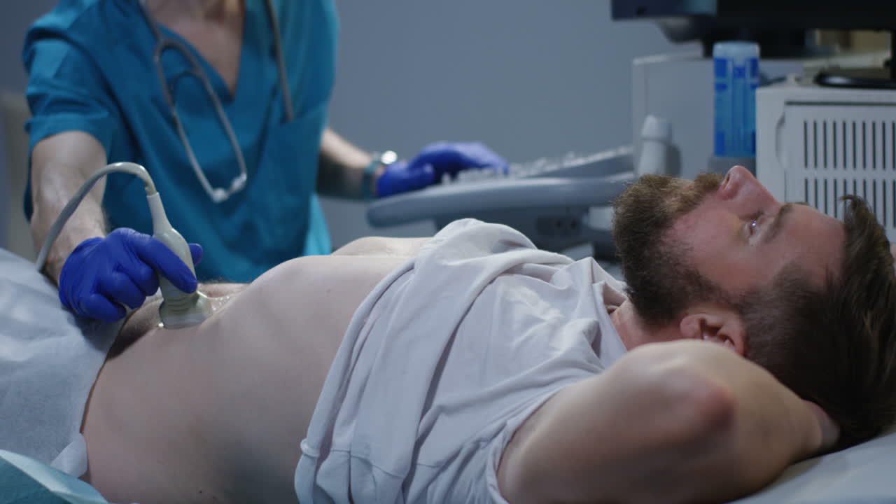 Abdominal Ultrasound Procedure