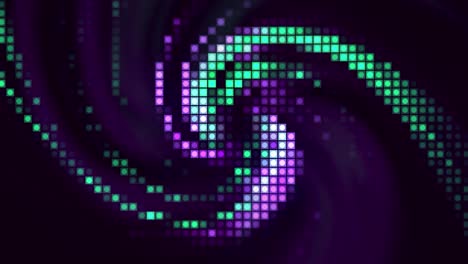 abstract glowing spiral design