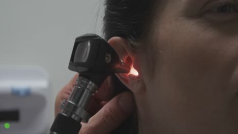 medical professional examining patient