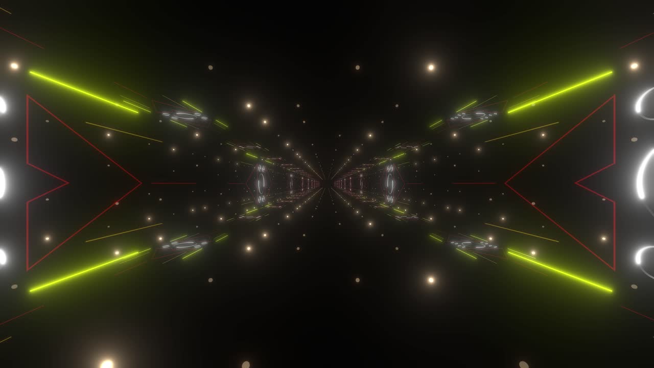 imágenes de túnel de neón