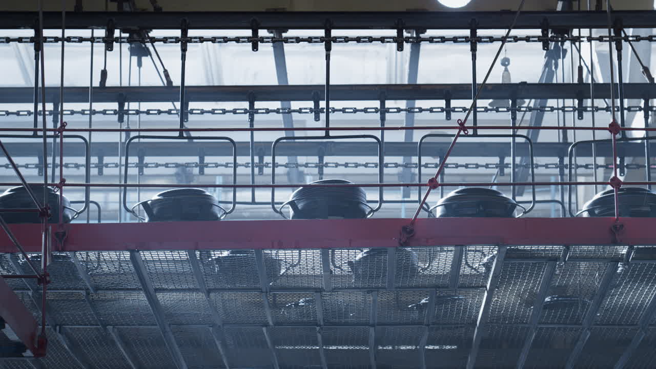 el transportador de fabricación de neumáticos mueve los espacios en blanco de goma automáticamente en el almacén