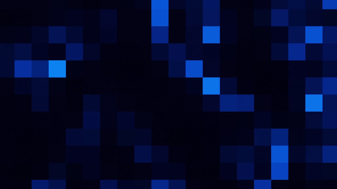 추상적인 파란색 픽셀 배경