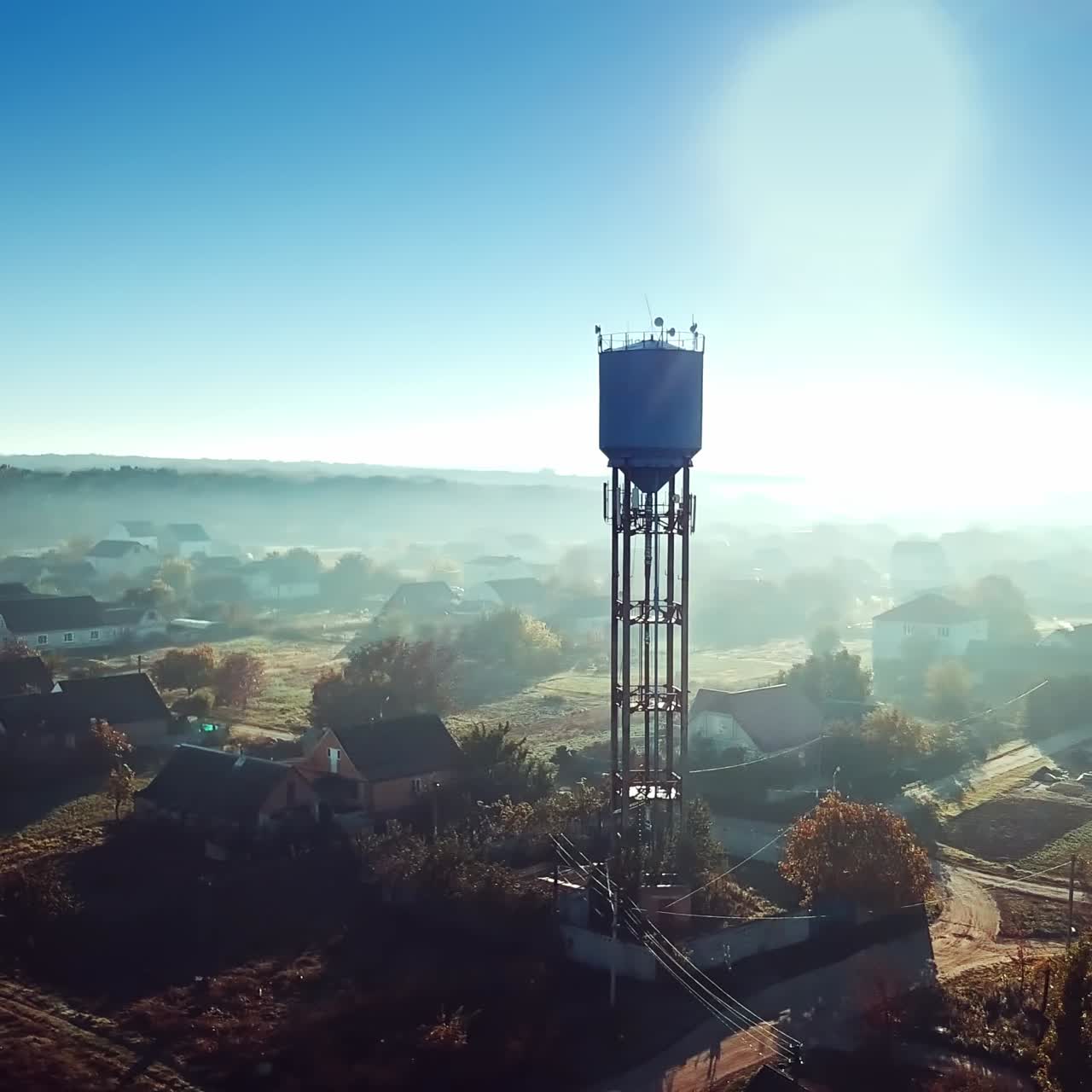 Village houses in traditional style
