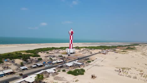 breathtaking aerial drone shot of dhanushkodi’s tranquil seascape, where solitude meets natural wonder.