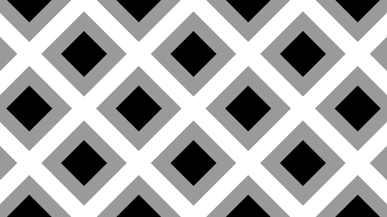 Abstract Geometric Animation of Expanding Diamond Shapes
