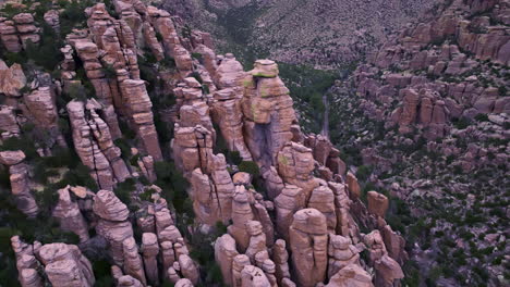 drone footage of chiricahua national monument