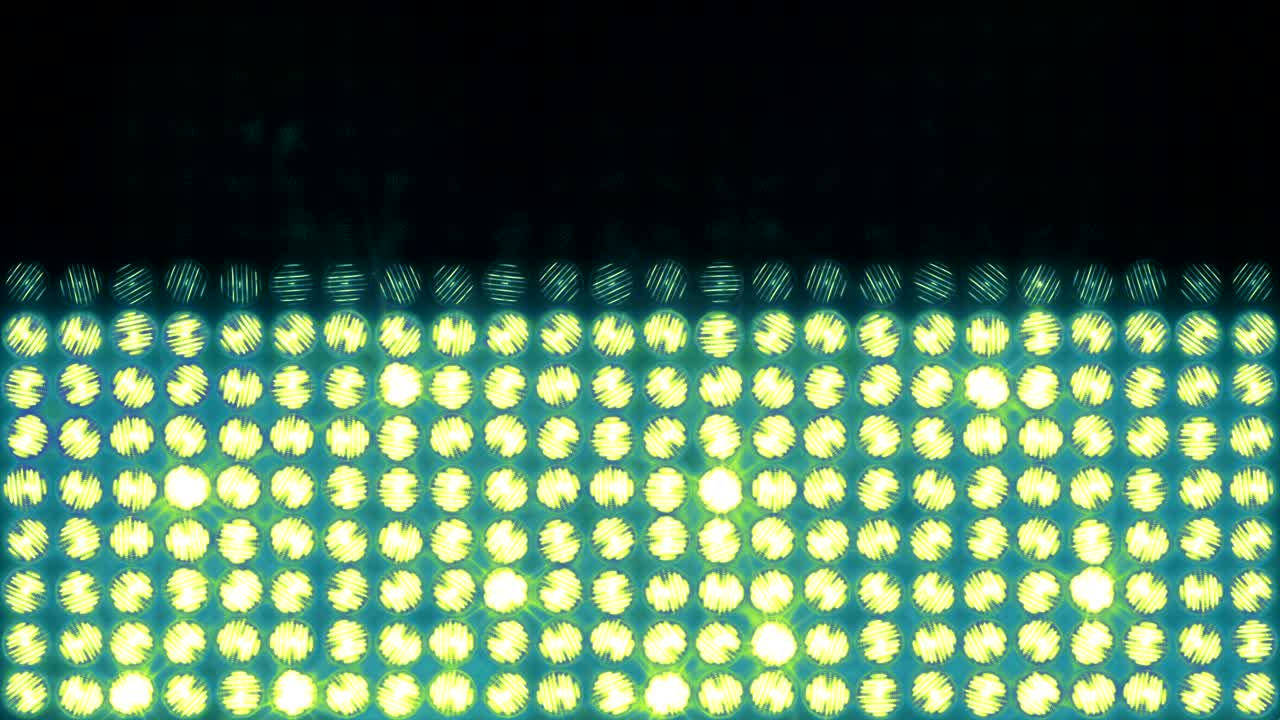 la pared de luz, simple encendido horizontal