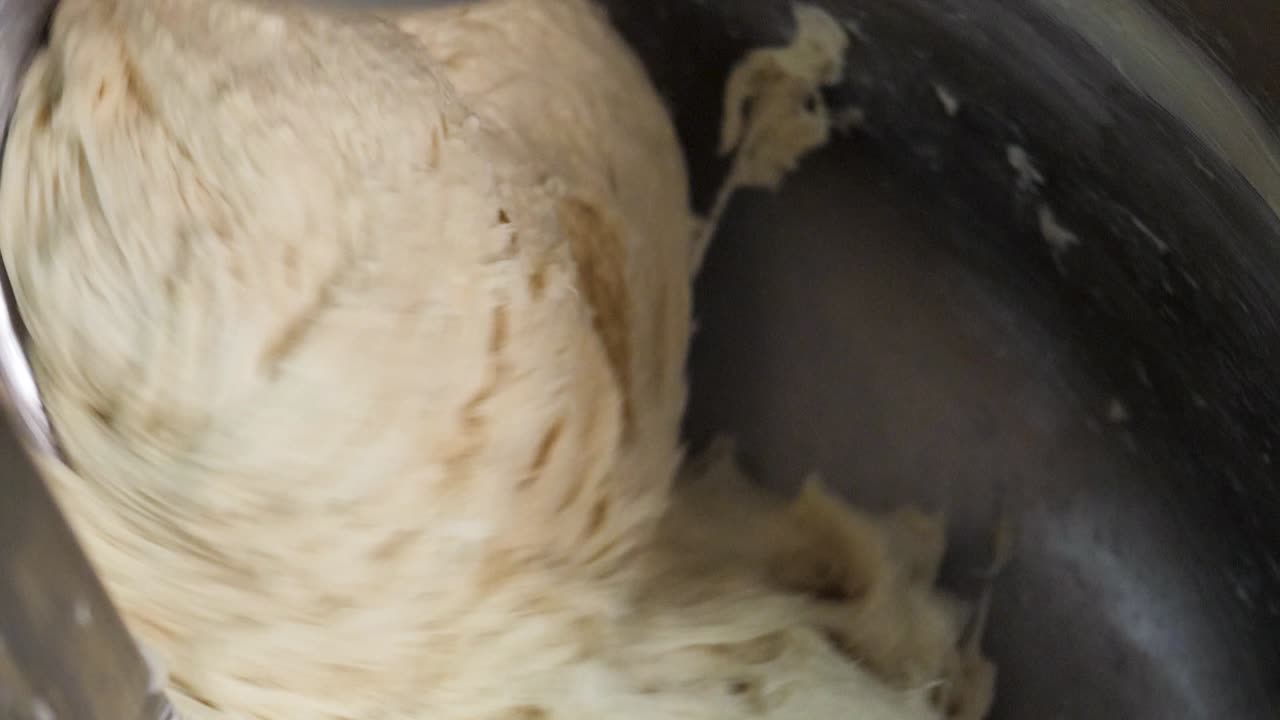 Mixing Dough in a Stand Mixer