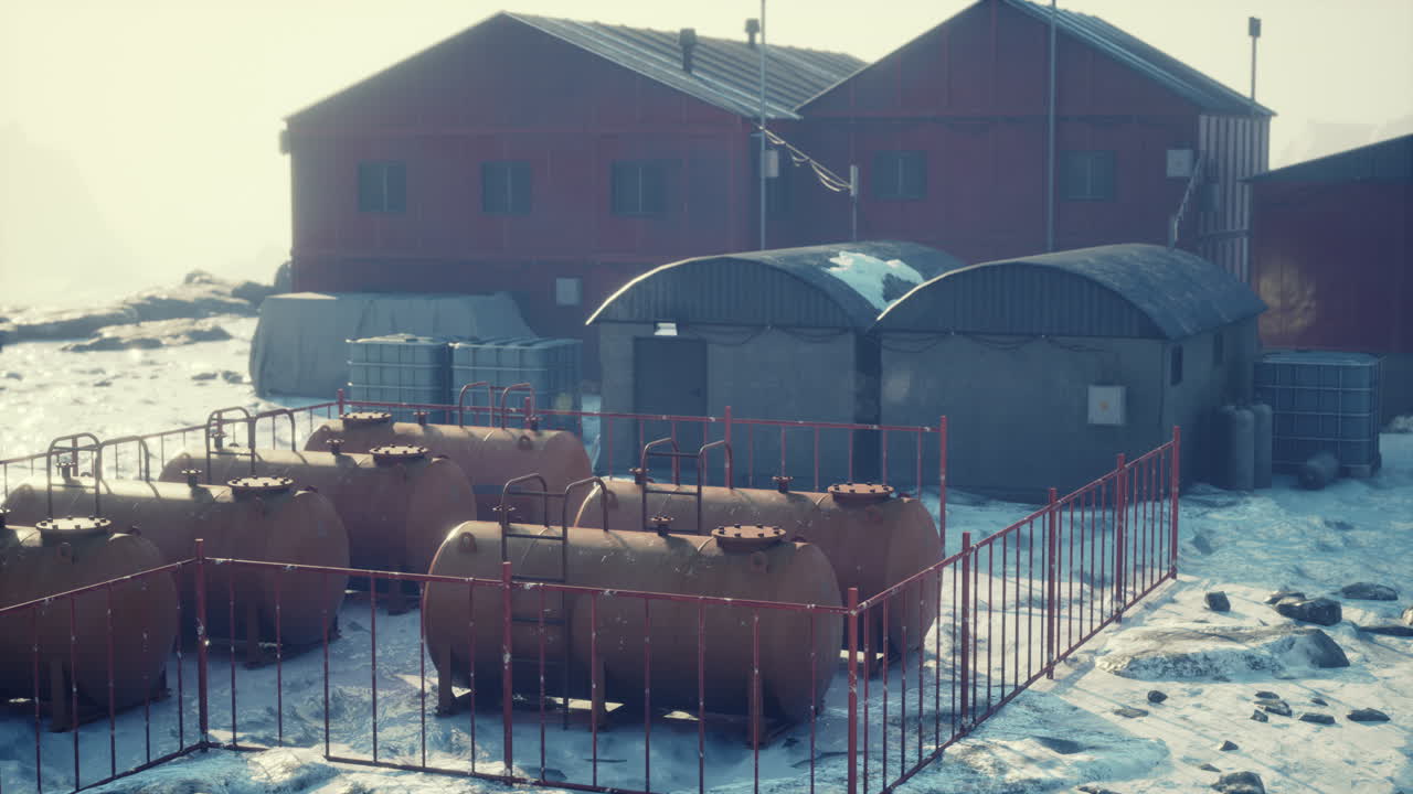 남극 반도의 남극 기지