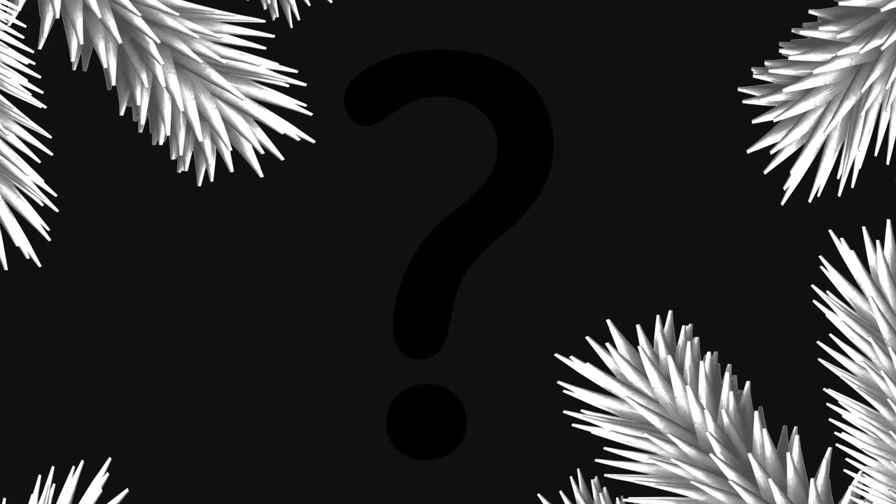 Animation of christmas tree branches over dark background