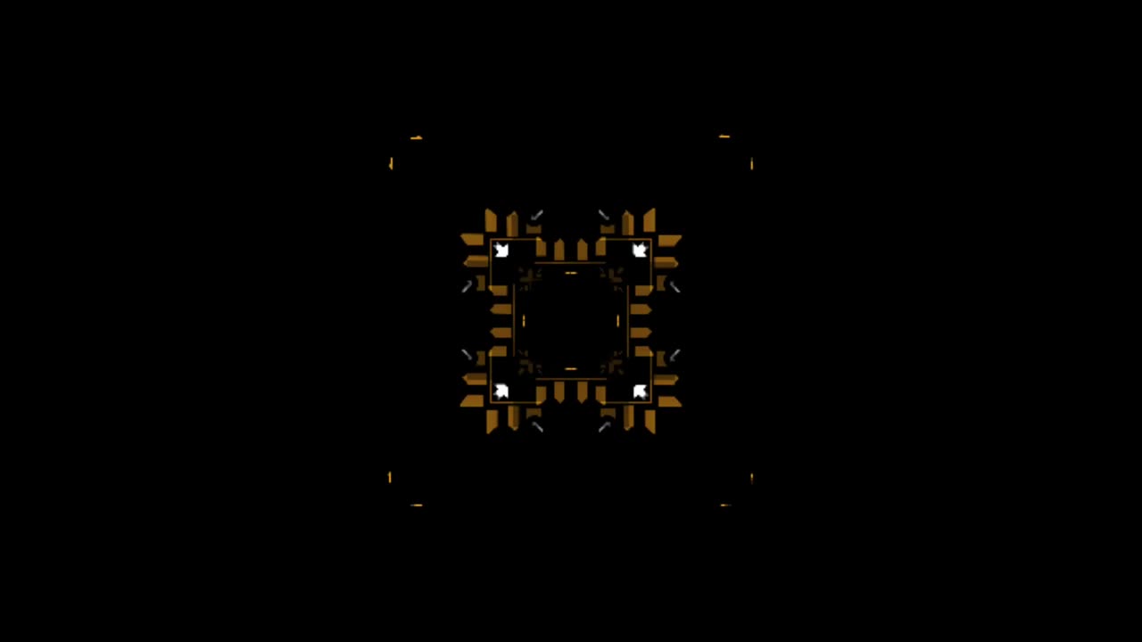 красочный калейдоскоп графический рисунок движущийся фон