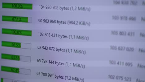 Upload progress bar to server from PC