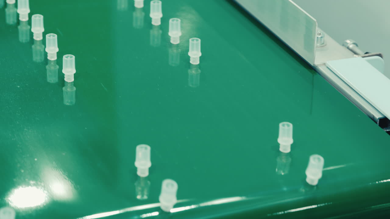 Automated Conveyor Belt with Medical Supplies