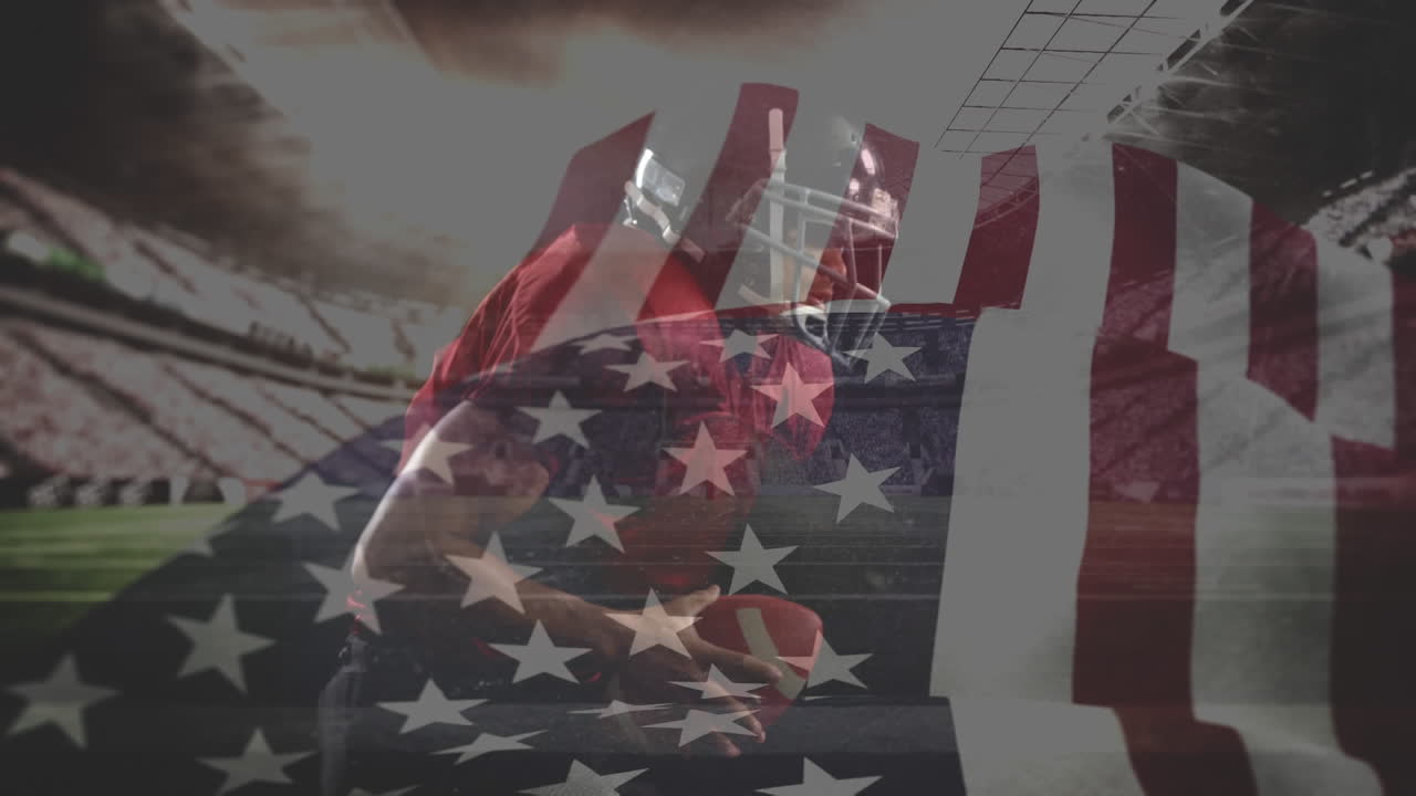 럭비 선수 는 미국  ⁇ 발 을 흔들면서 느린 움직임 으로 움직인다