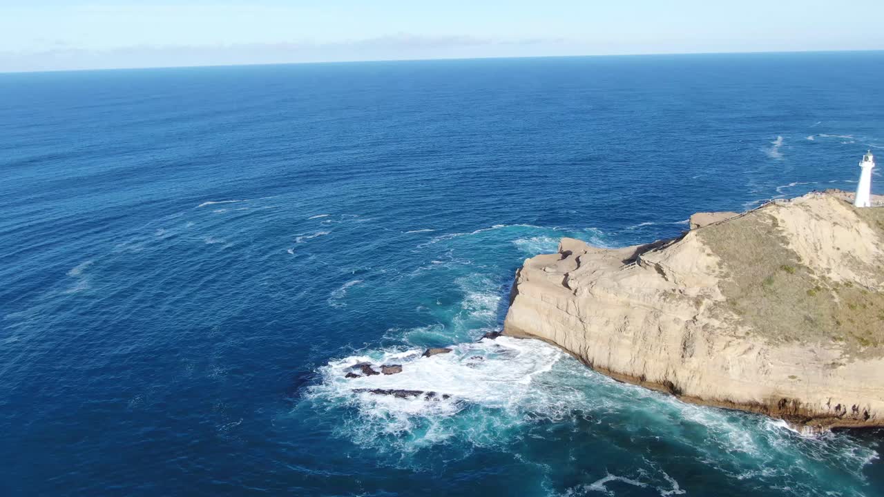 fascinante profundidades del océano pacífico sur castlepoint island en nueva zelanda