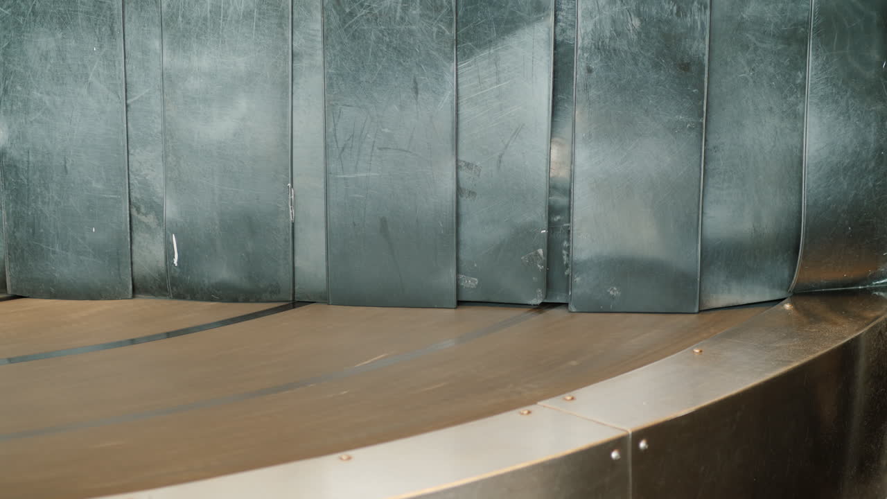 공항 회전 목마의 수하물